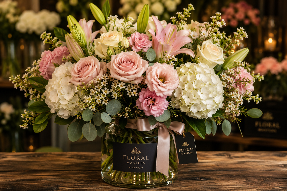 Colorful birthday flowers selected to match different personalities