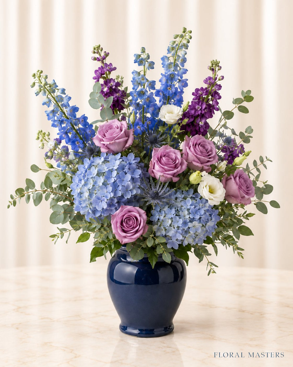 Blueberry Birthday Garden — Standard arrangement shown