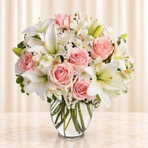 Arrive In Style — original catalog lifestyle photo, Premium arrangement shown