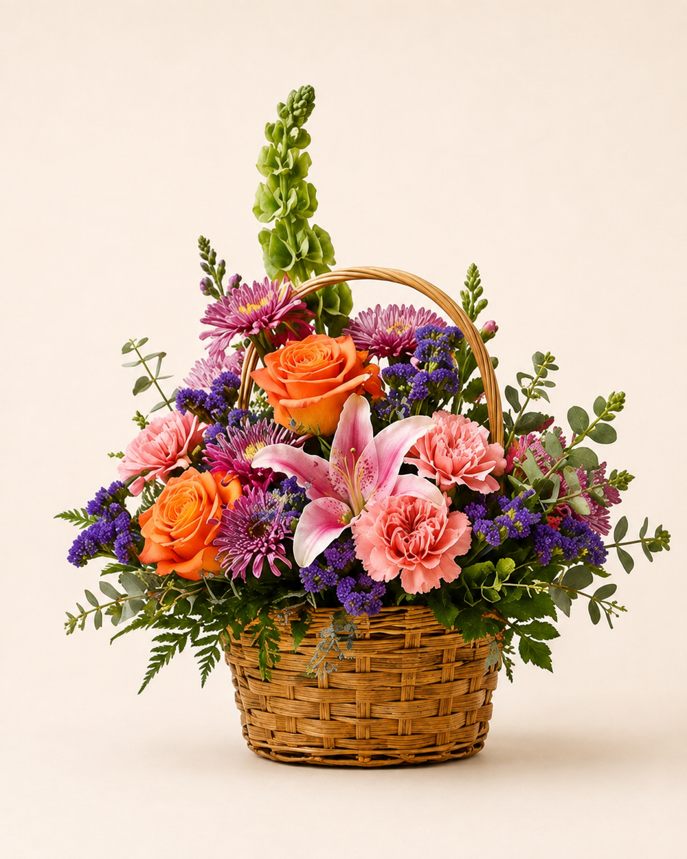 Blooming Joy Basket Standard arrangement by Floral Masters
