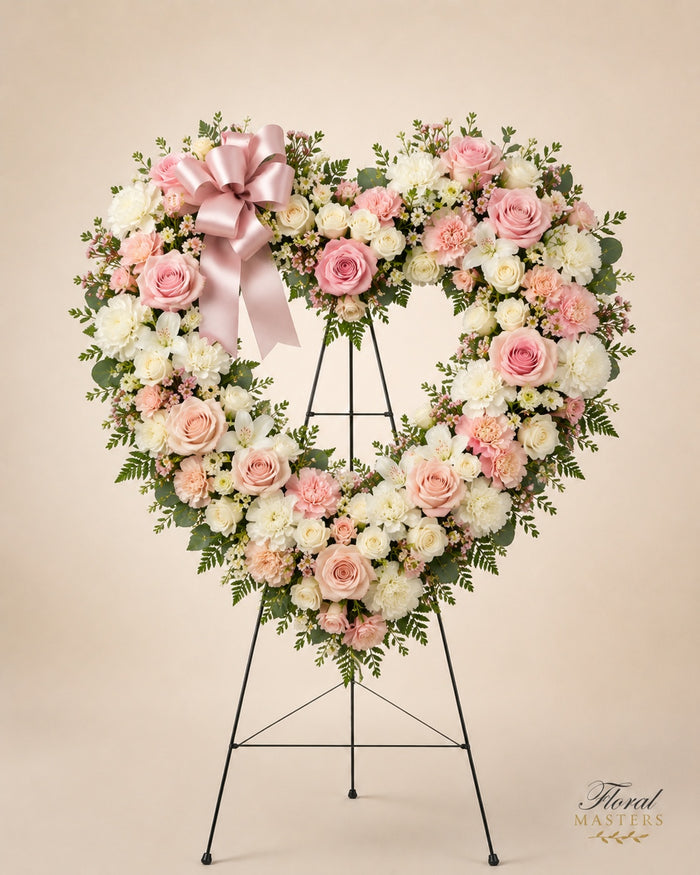 Blushing Remembrance Open Heart