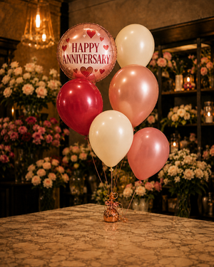 Celebration Balloon Bundle – Anniversary – Bundle of 6