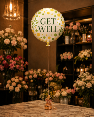 Celebration Balloon Bundle – Get Well – Single Balloon