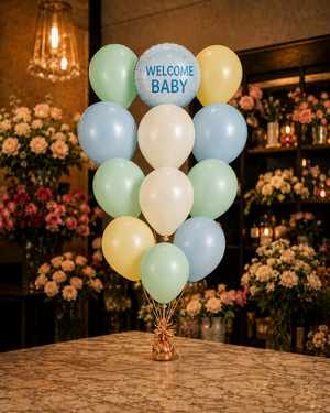 Celebration Balloon Bundle – New Baby – Bundle of 12