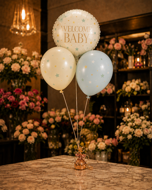 Celebration Balloon Bundle – New Baby – Bundle of 3