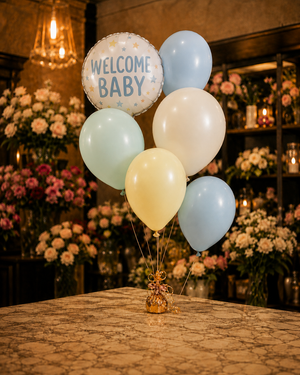 Celebration Balloon Bundle – New Baby – Bundle of 6