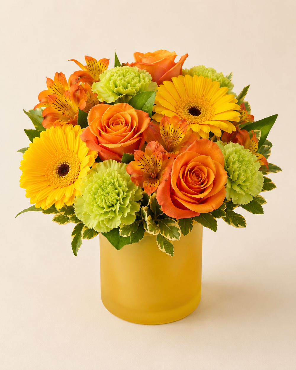 Citrus Candle Wish floral arrangement by Floral Masters