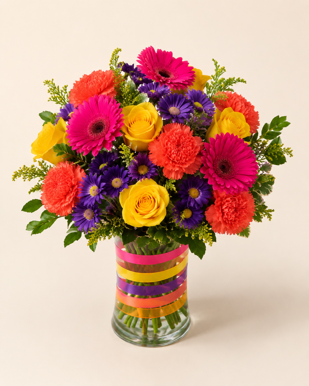 Confetti Birthday Vase — Standard