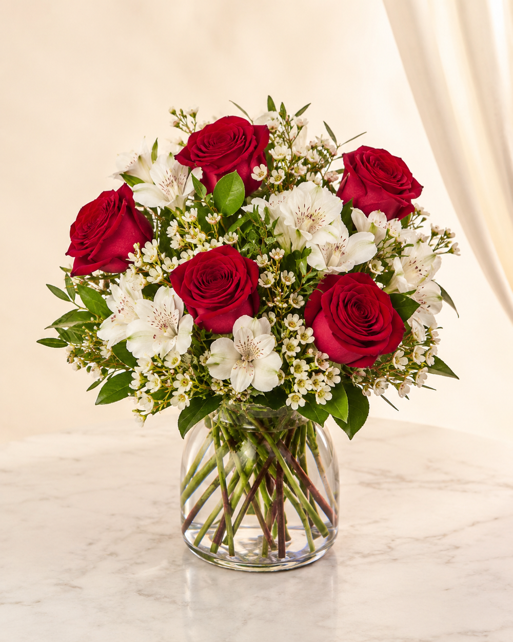 Crimson Kiss Bouquet - Standard