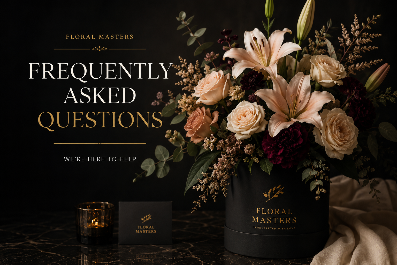 Floral Masters frequently asked questions