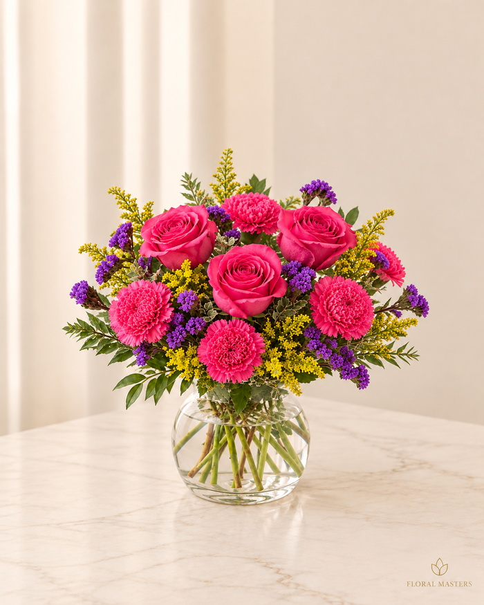 Pink Fireworks Bouquet
