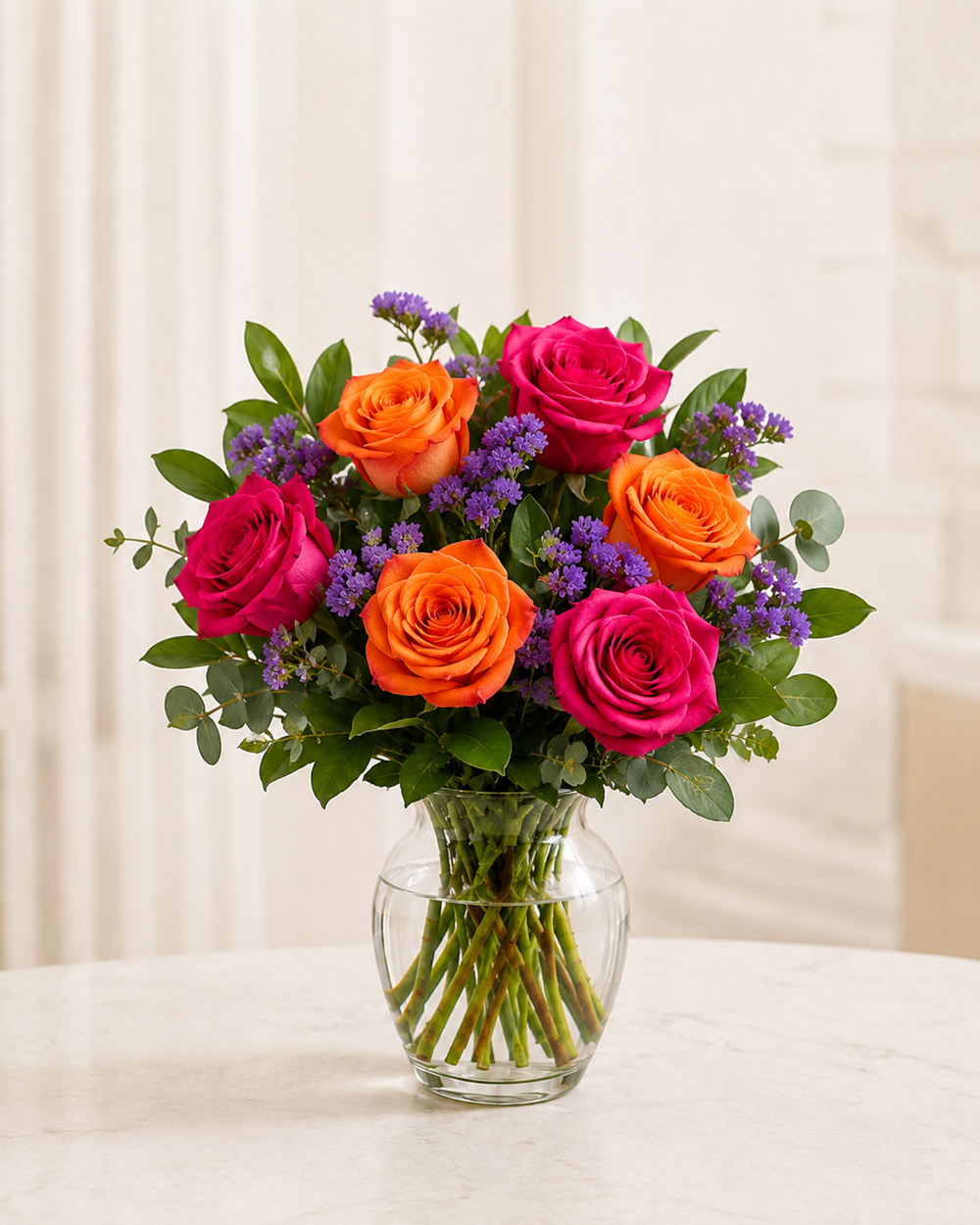Fuchsia Sunset Bouquet - Standard size