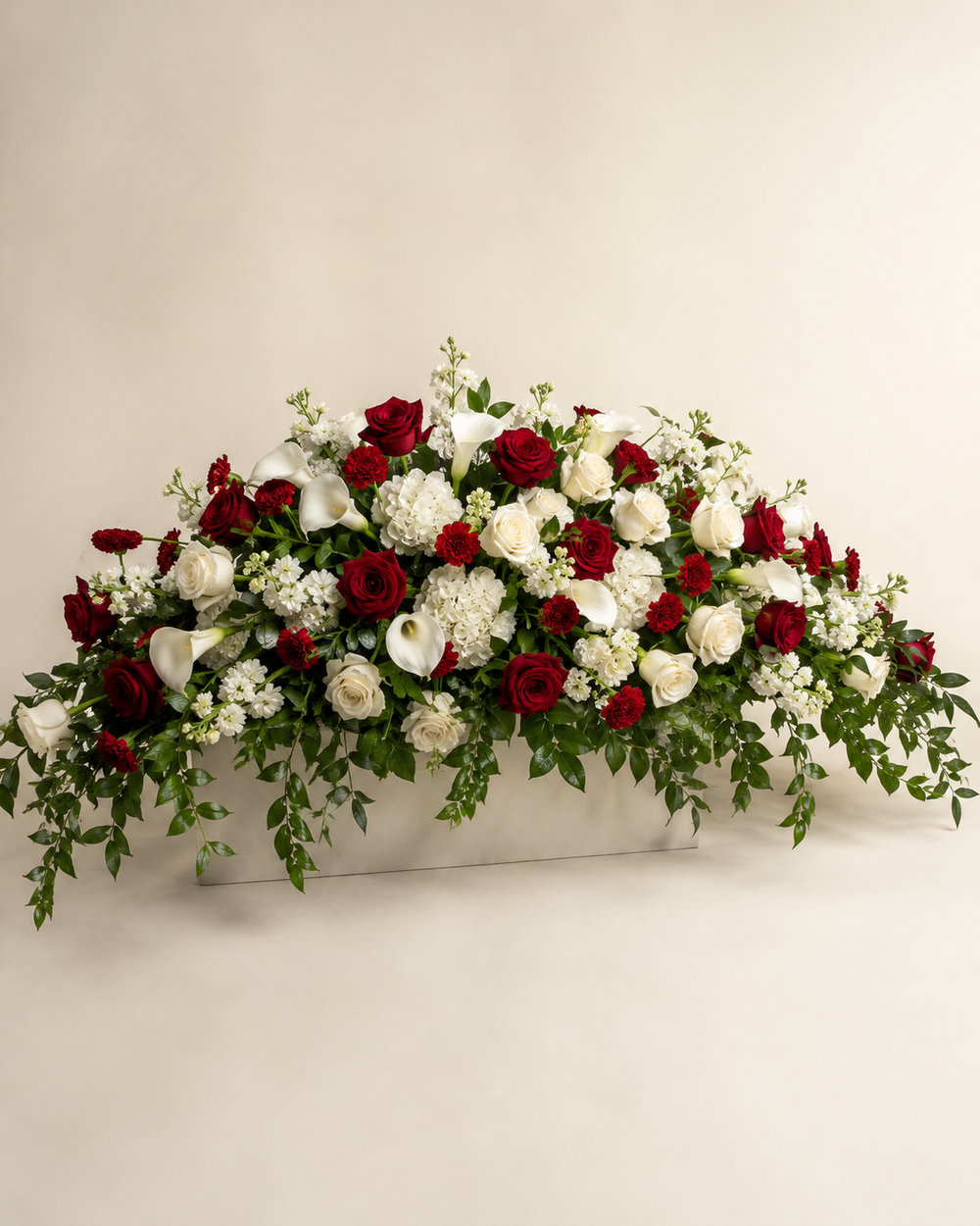 Grand Devotion full-casket floral spray