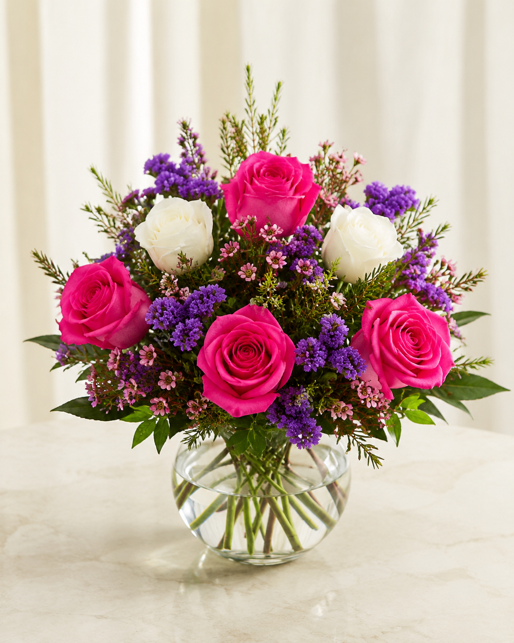 Hot Pink Harmony Bouquet - Standard