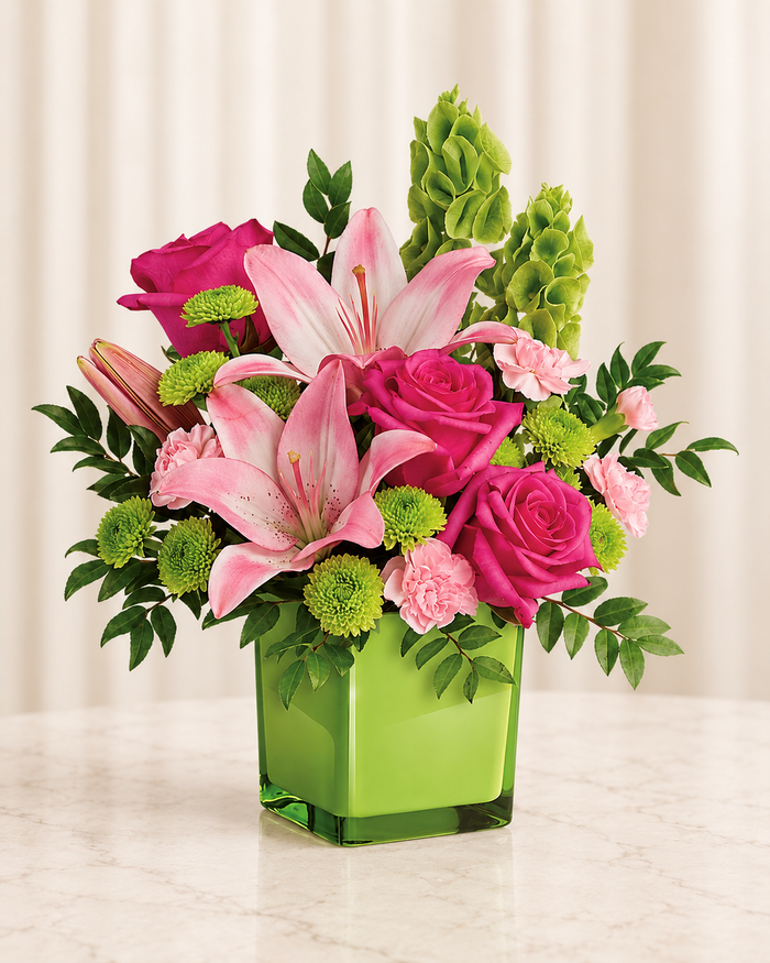 In Love With Lime Bouquet