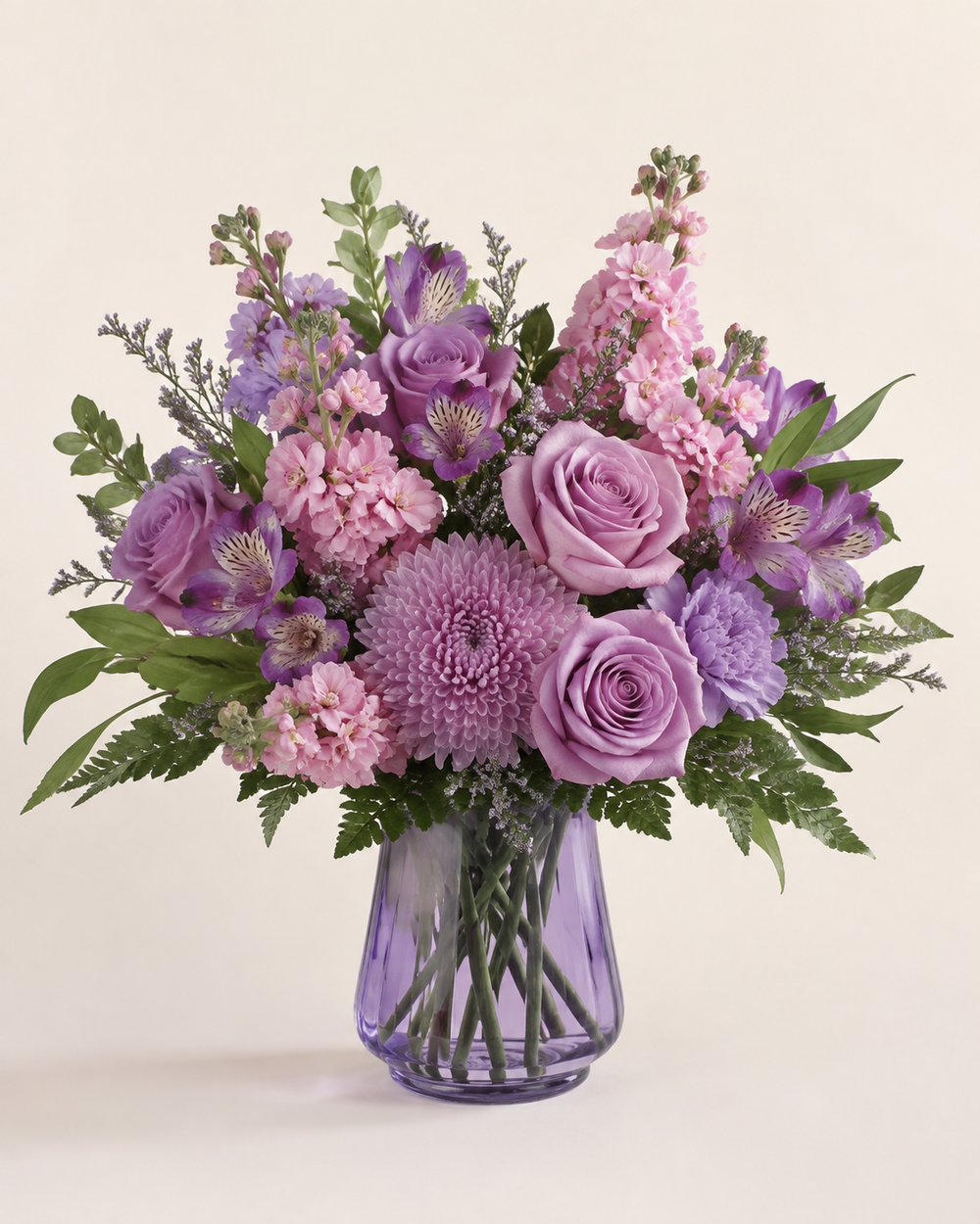 Lavender Wish List floral arrangement by Floral Masters
