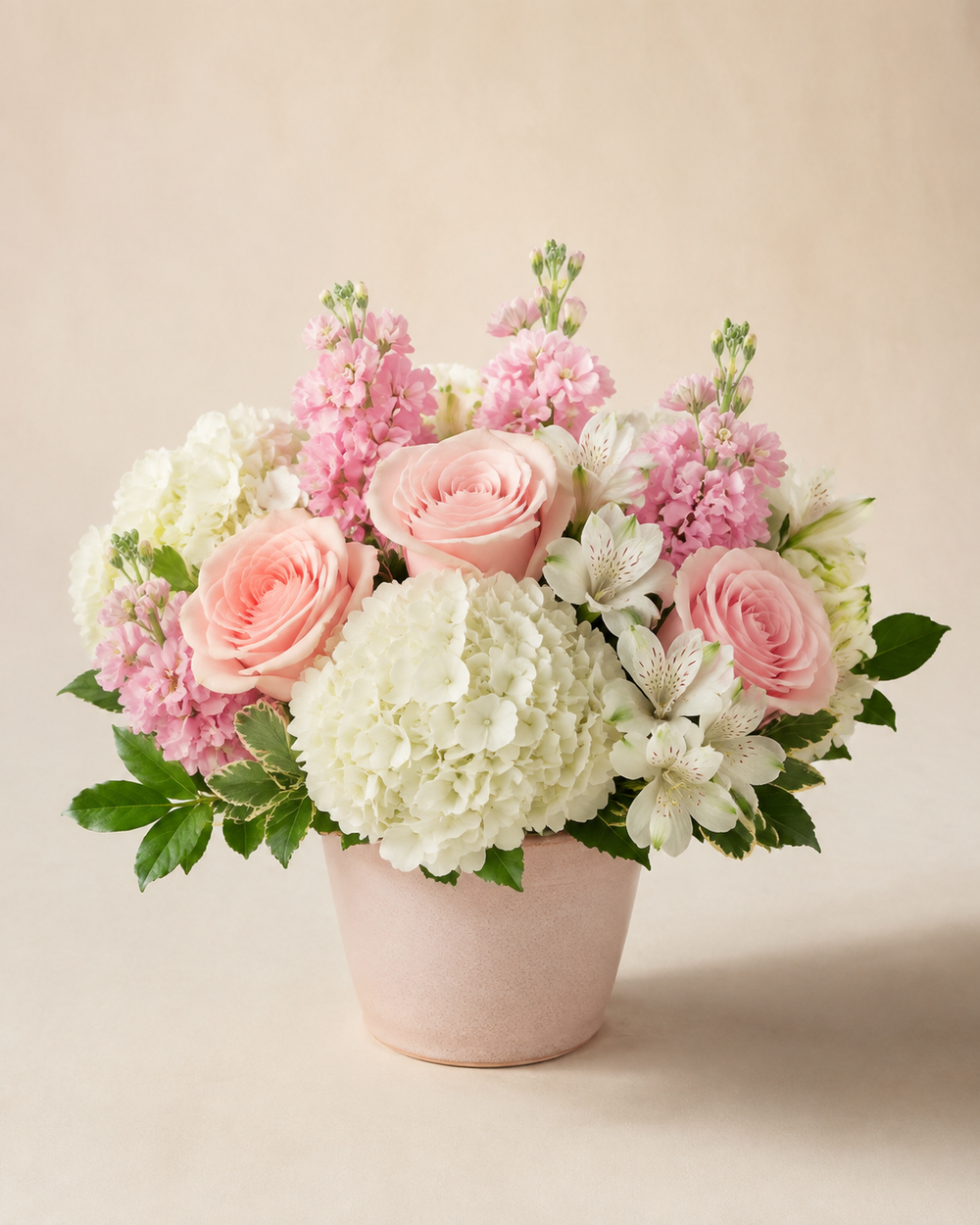 Little Blush Horizon floral arrangement by Floral Masters