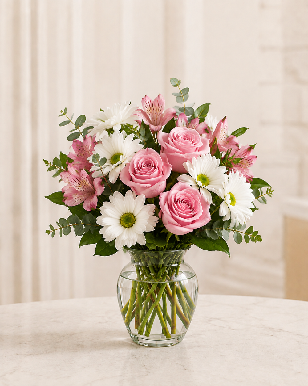 Pink Daisy Delight Bouquet - Standard size