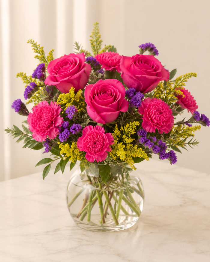 Pink Fireworks Bouquet