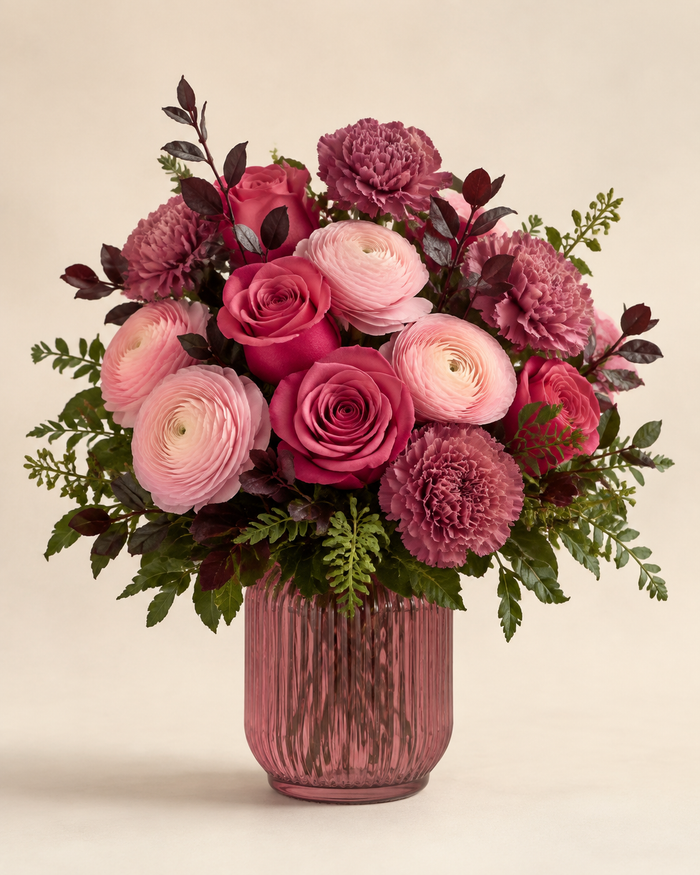 Pink Velvet Evening