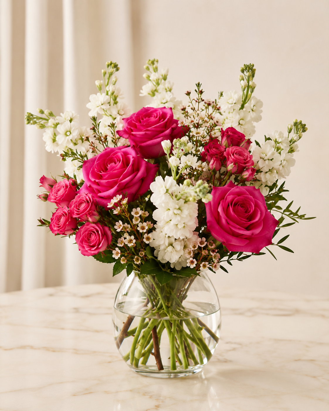 Raspberry Spark Bouquet - Standard