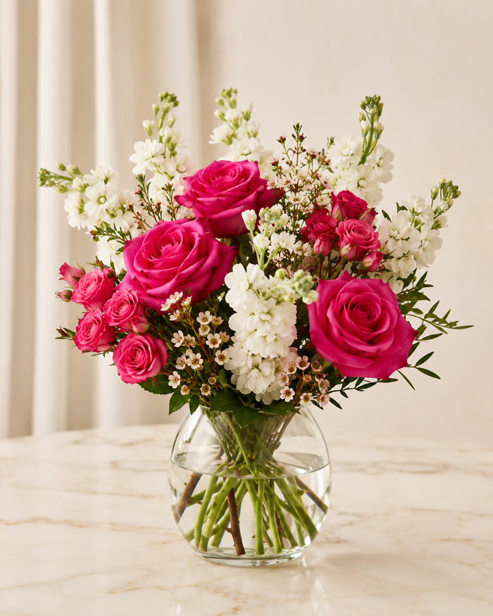 Raspberry Spark Bouquet