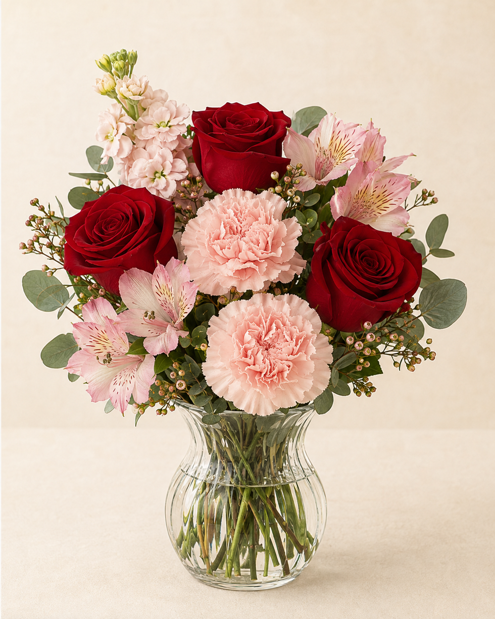 Red and Blush – Standard