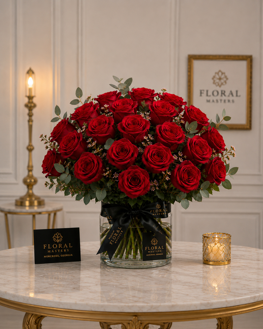 Handcrafted floral arrangement available for delivery in Suwanee