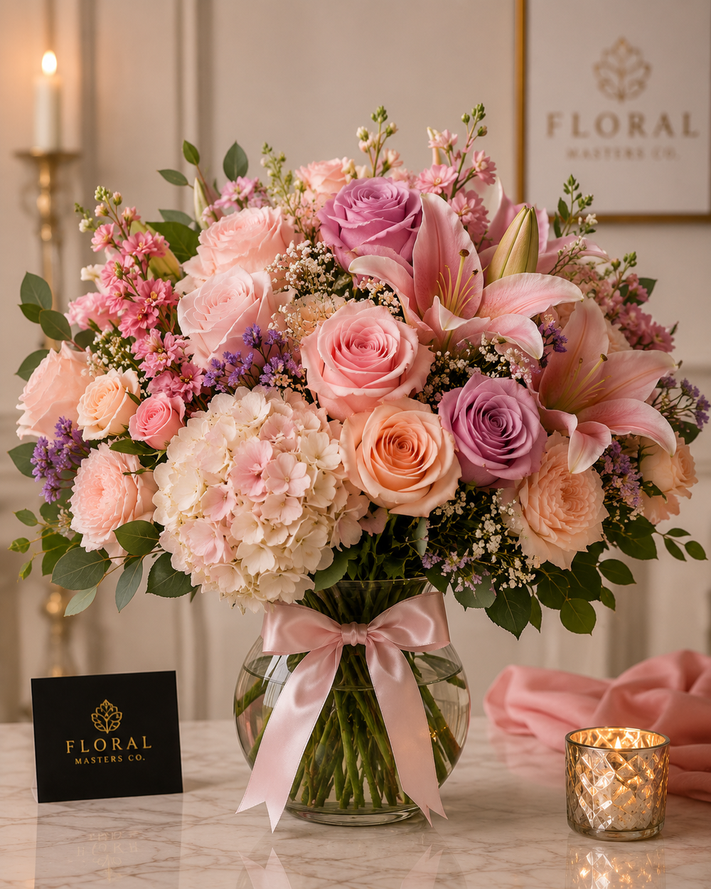 Sweet Paradise floral arrangement by Floral Masters in Norcross, Georgia
