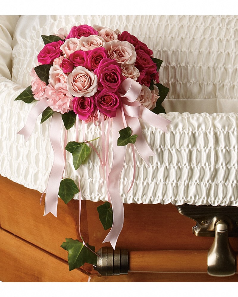 Rose Reflection Casket Insert — Standard