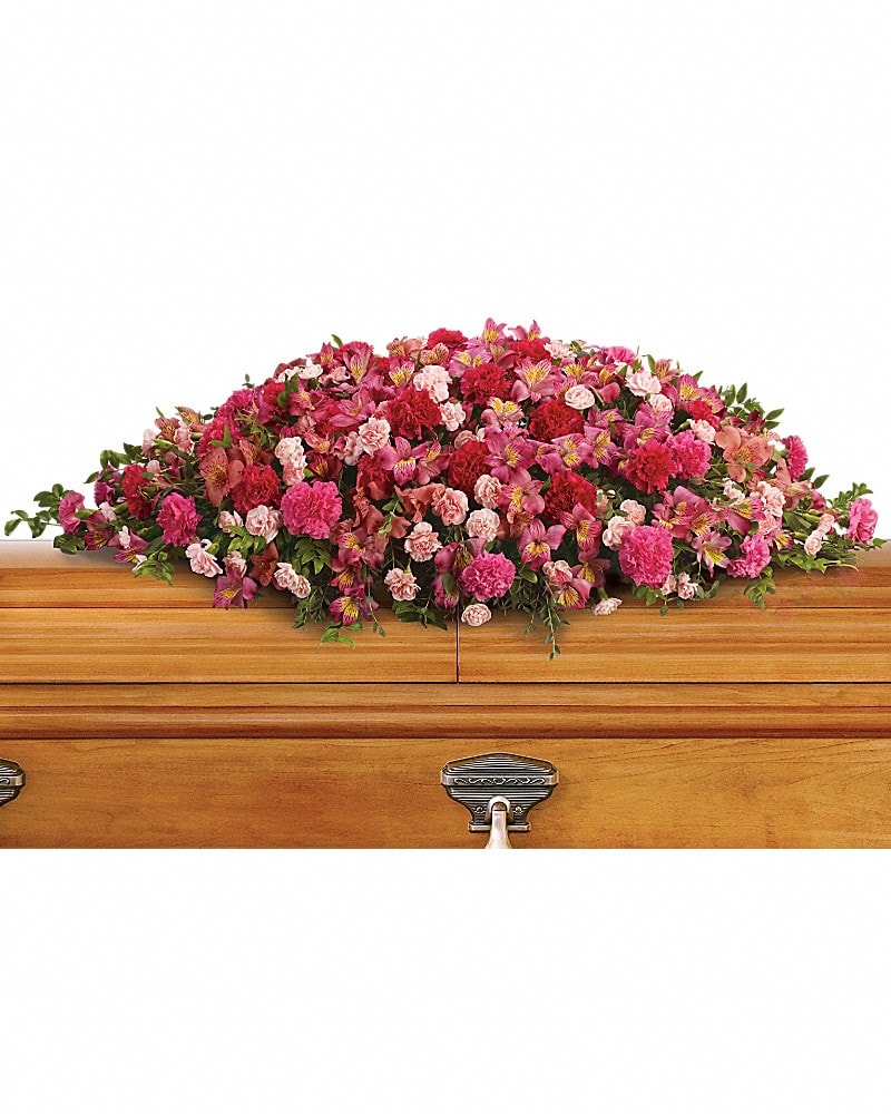 A Life Loved Casket Spray — Standard