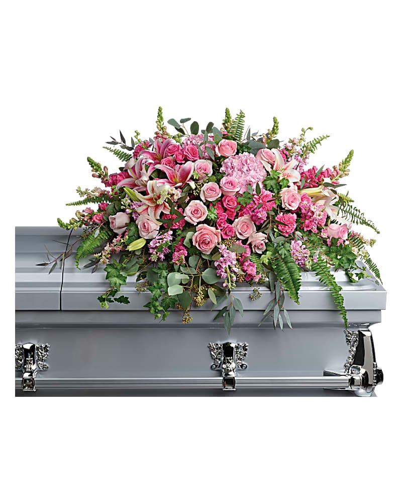 Beautiful Memories Casket Spray — Standard